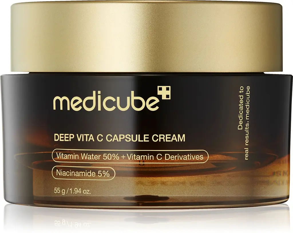 Освітлювальний крем для шкіри з гіперпігментацією Medicube Deep Vita C Capsule Cream 55 г