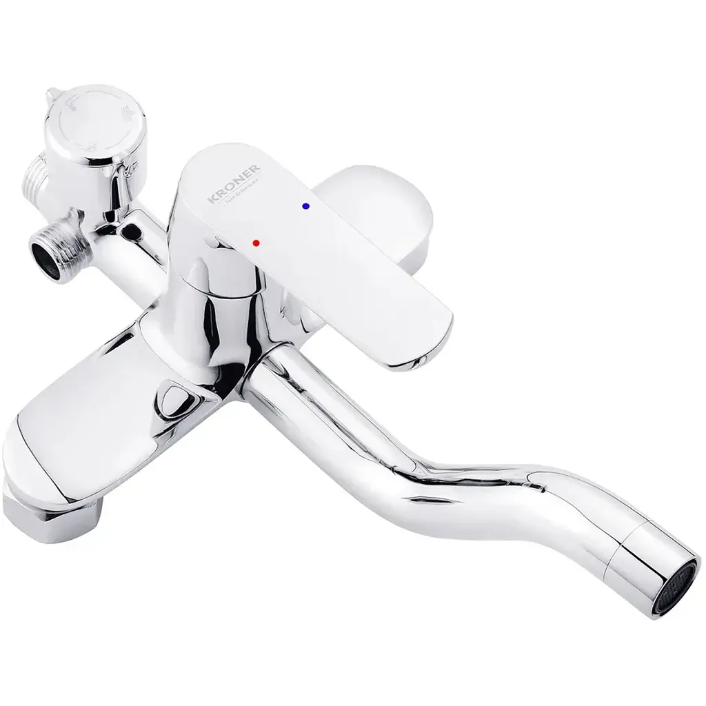 Душовий гарнітур Kroner Armada-C064K + змішувач Hagen-C010 + змішувач Bidet-C082 (CVS30203) - фото 4