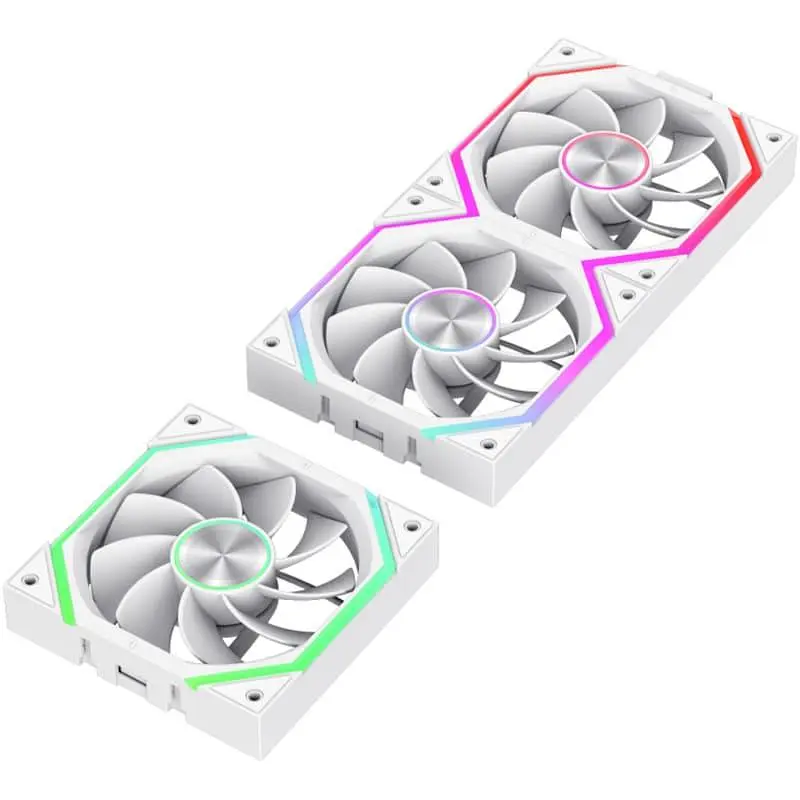 Комплект вентиляторов GameMax FN12A-N2 WL-RW AURA Revers 3*120мм PWM - фото 5