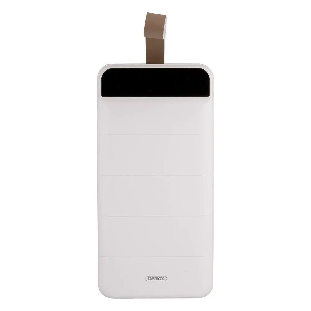Универсальная мобильная батарея Remax RPP-185 Leader 50000mAh с фонарем (Белый) - фото 2