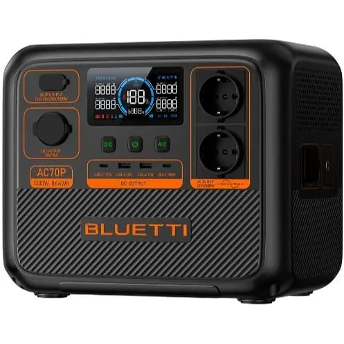 Зарядная станция Bluetti AC70P 864Wh/1000W - фото 3