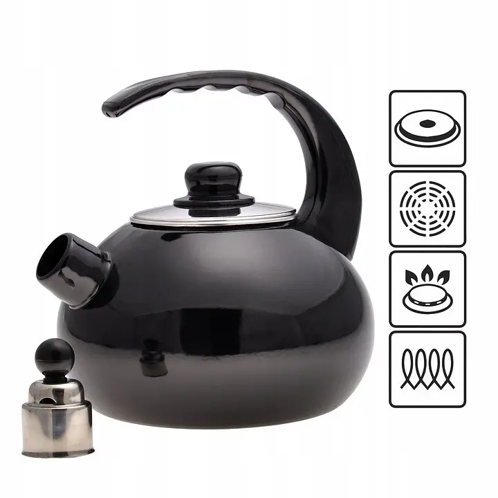 Чайник із свистком Kamille KM-1039A 2,5 л - фото 2