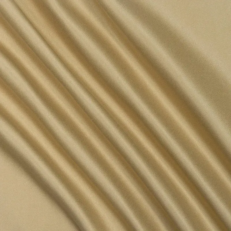 Скатерть MirSon Хлопок №003 Gold Strong 130х130 см золотистая - фото 4