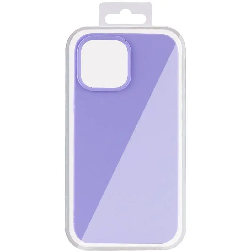 Чохол Silk (AA) NO LOGO with Magnetic Fit для Apple iPhone 11 (6.1") Бузковий / Dasheen - фото 2