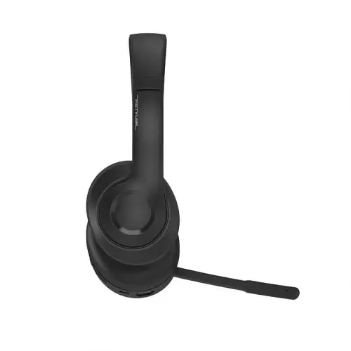 Навушники бездротові A4Tech BR260, Black, Bluetooth 6.0 / USB 2.4GHz / 3.5 мм, мікрофон (шумопридушення ENC), динаміки 40 мм, 32 Ом, 98 дБ, акумулятор - фото 3