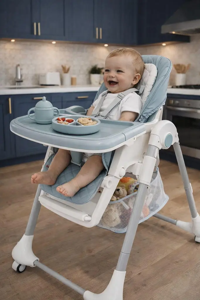 Стілець для годування CARRELLO Toffee CRL-9502/3 Cloud Grey /1/ - фото 3