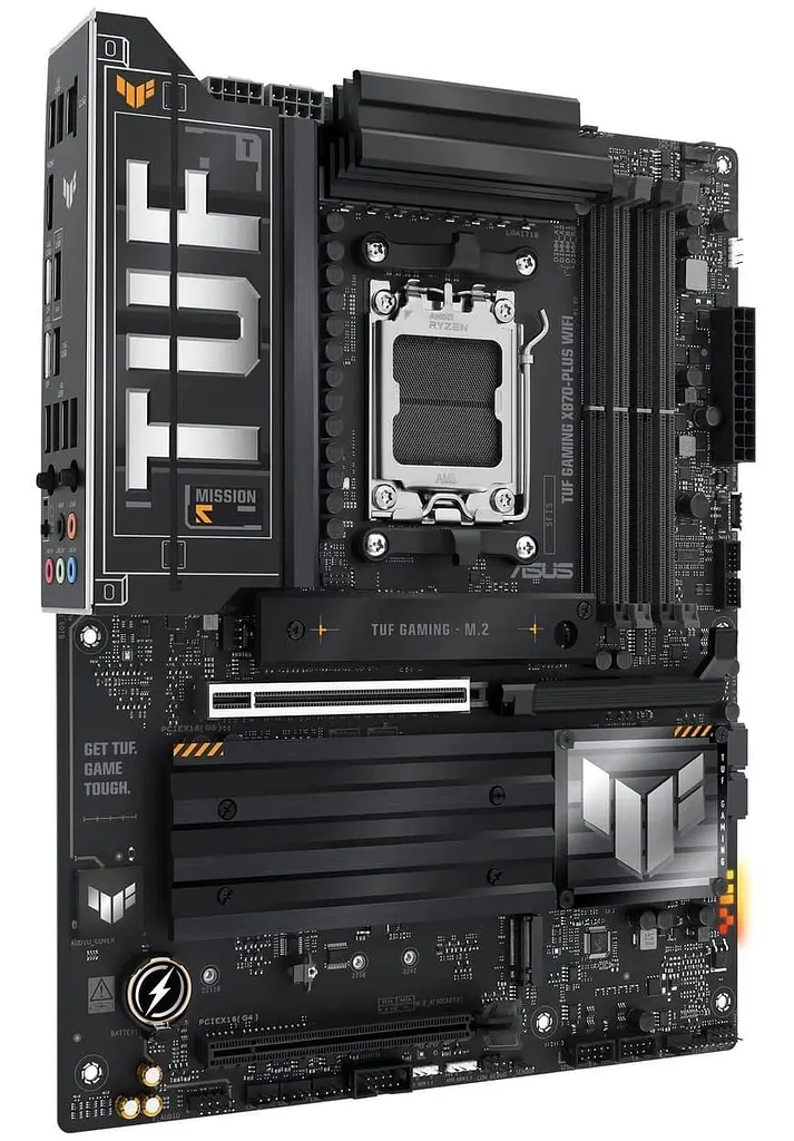 Материнська плата ASUS TUF GAMING X870-PLUS WIFI (TUF GAMING X870-PLUS WIFI) (Socket AM5, AMD X870, ATX) Б/в - фото 2