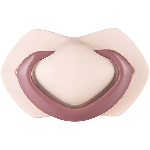 Силіконова симетрична пустушка Canpol babies Pure Color, рожевий, 18+ міс., 2 шт. (22/646_pin) - фото 2