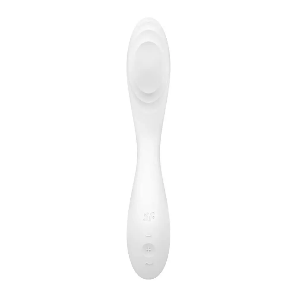 Вібратор Satisfyer Rrrolling Pleasure 22 см білий - фото 2
