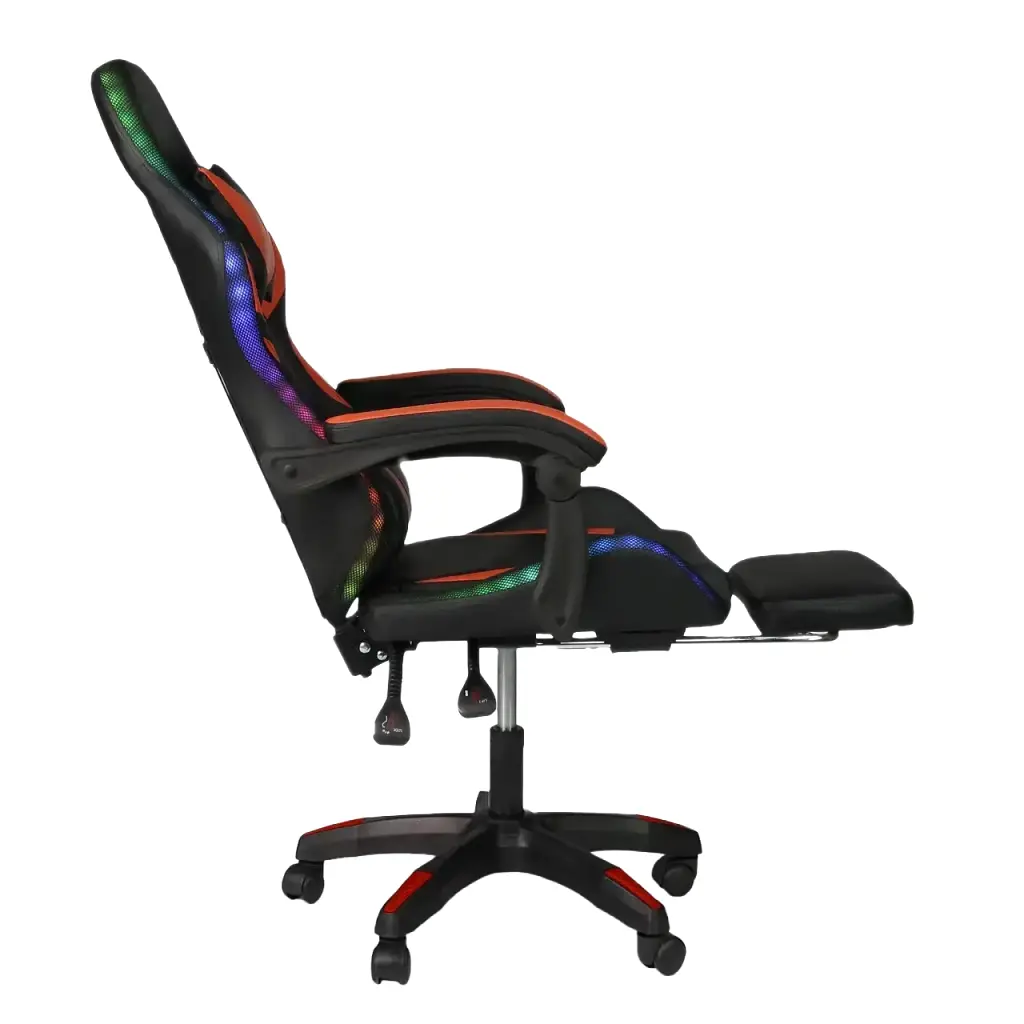 Крісло геймерське Hanert G-Force + RGB з підсвічуванням Red - фото 3