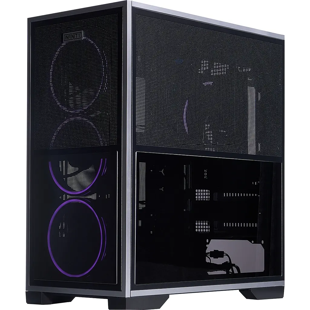 Корпус 1stPlayer IF8-BK-4FO7-14 Black - фото 6