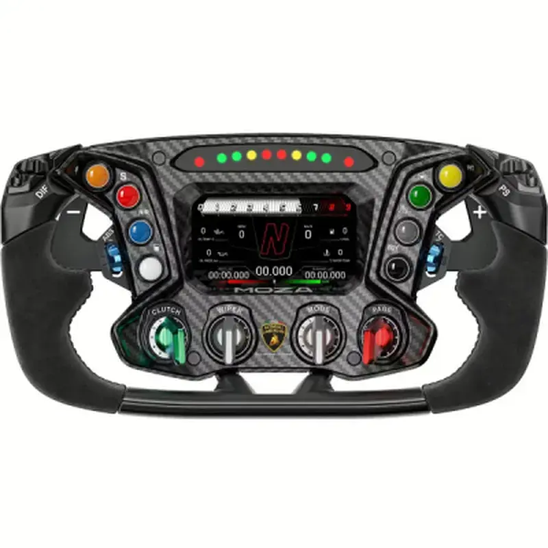 Кермо MOZA Racing Lamborghini Essenza SCV12 RGB Black (RS070_Moza)