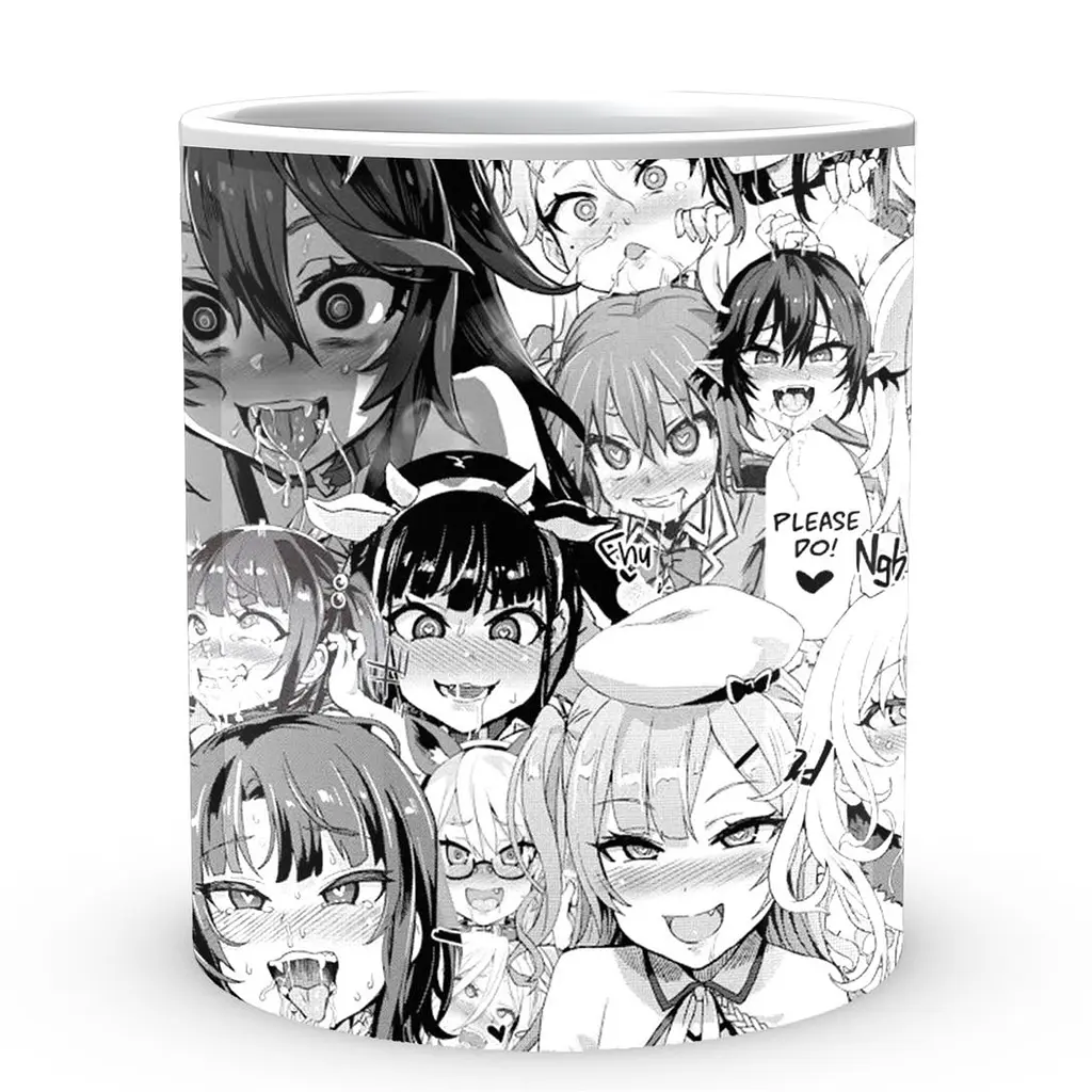 Кухоль GeekLand Ahegao Ахегао anime A 02.33 330 мл білий - фото 2