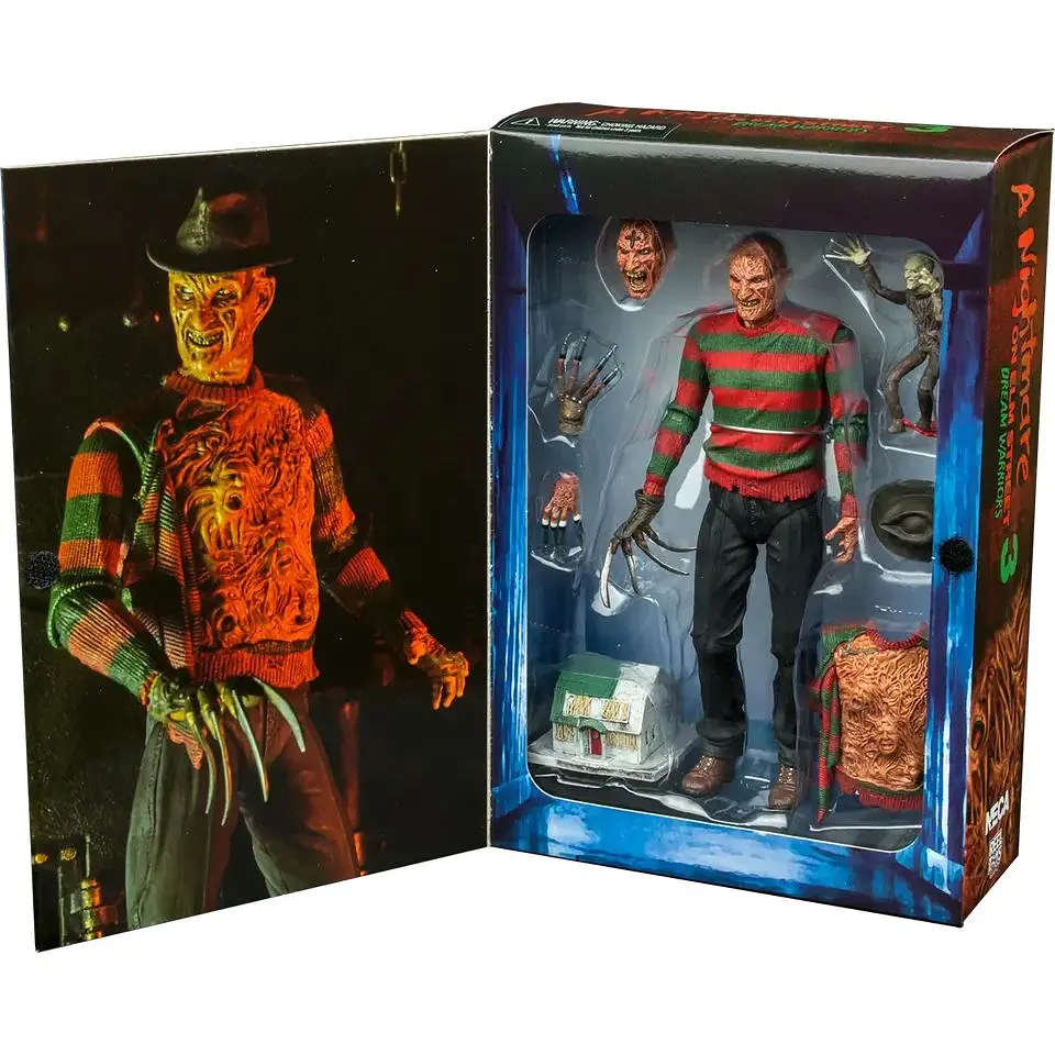 Фігурка Neca Кошмар на вулиці В'язів Фреді Nightmare On Elm Street 3 Freddy 18 см N NOES3 F 18 - фото 4