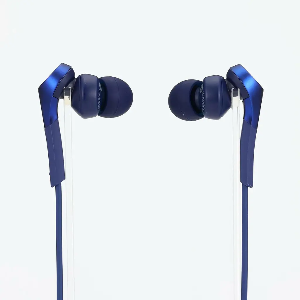 Проводные наушники Audio-Technica ATH-CKS550XIS Blue - фото 4
