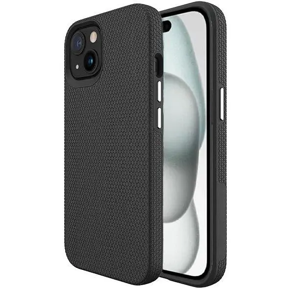 Противоударный чехол Primo Gibrid Armor для Apple iPhone 15 Black - фото 1