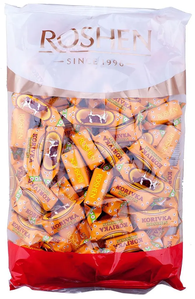 Цукерки Roshen Корівка неглазуровані 1 кг