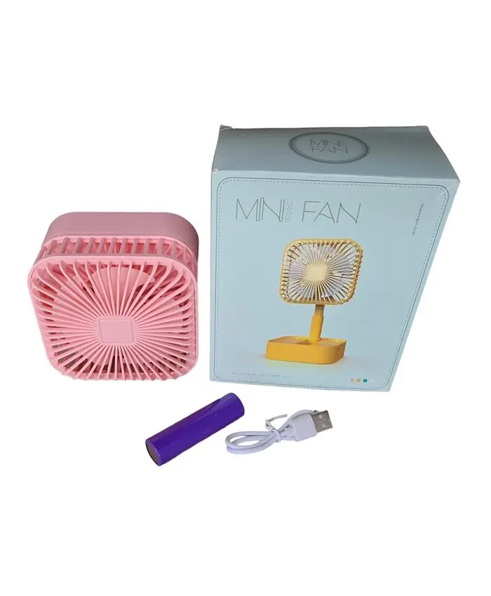 Вентилятор настільний Fun Mini JY-1 129 Рожевий (129644b1) - фото 2