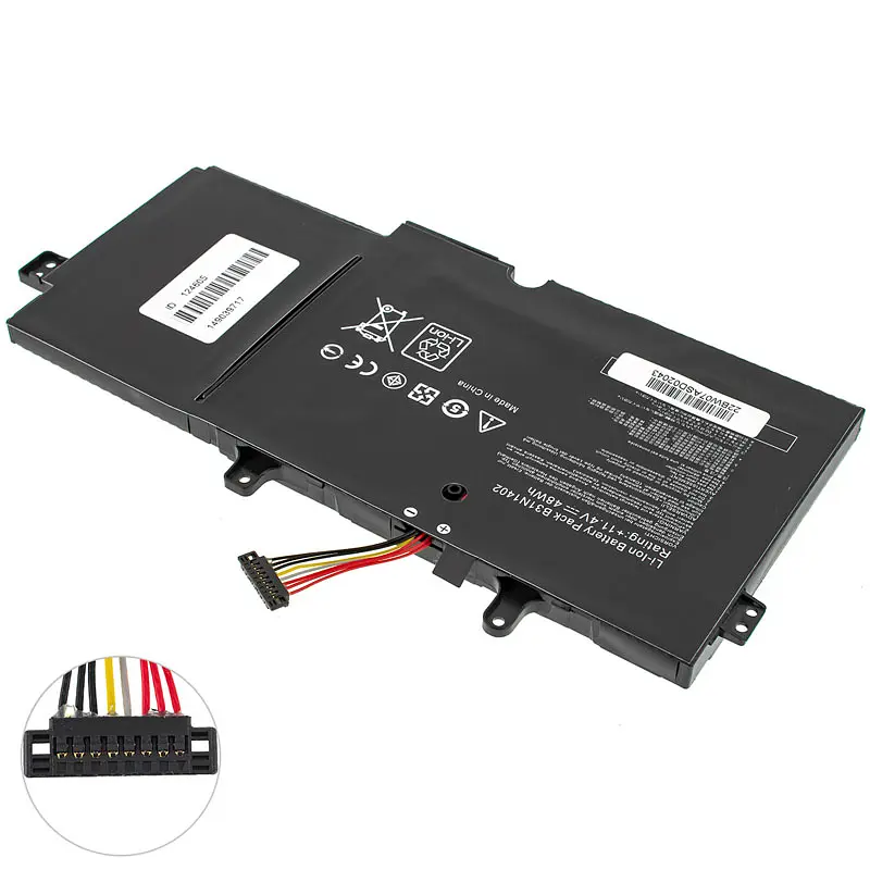 Акумулятор Asus B31N1402 (Q551, Q551N, N591L, N592UB series) 11.4V 4100 mAh 47Wh Black (0B200-01050000) - фото 2