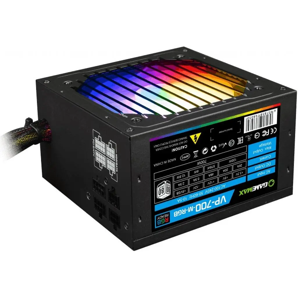 Блок живлення GameMax 700W (VP-700-M-RGB) - фото 2