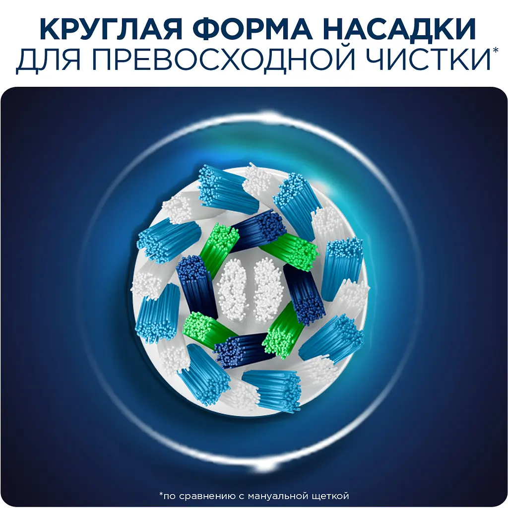 Електрична зубна щітка Oral-b Vitality Cross Action - фото 5