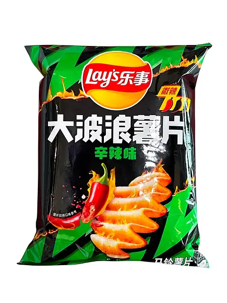 Чіпси Lay’s Wavy гострі 70 г