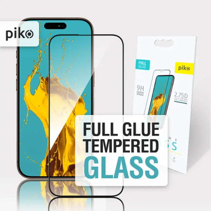 Скло захисне Piko Full Glue Apple iPhone 16 Pro Black (1283126593406) - фото 5
