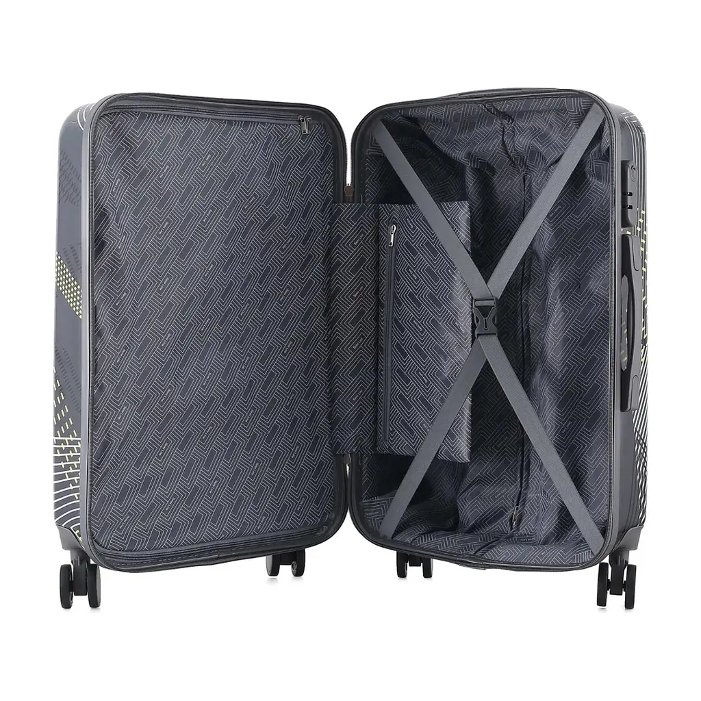 Валіза Semi Line Pattern 24" M Back (T5651-2) - фото 6