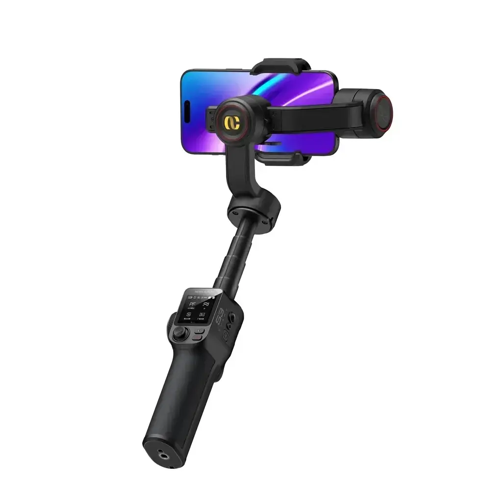 Стедікам AOCHUAN Professional Gimbal Stabilizer for Smartphone SMART S3 Black (AOCHUAN-SMARTS3-B) - фото 2
