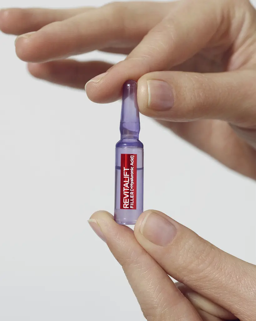 Гіалуро-концентрат для відновлення об'єму шкіри L'Oreal Paris Revitalift Filler в ампулах, 7 шт. по 1.3 мл (A9788100) - фото 9