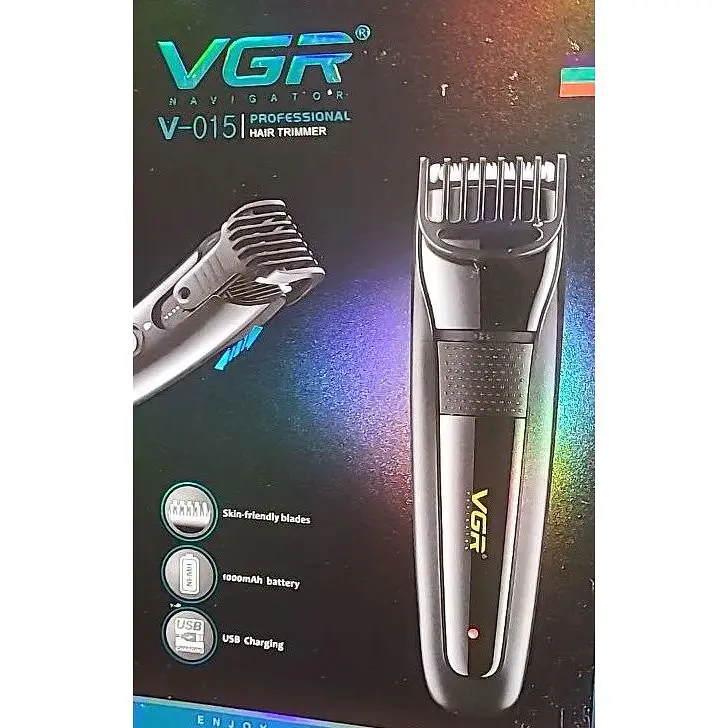Аккумуляторный мужской триммер VGR V-015 для бороды усов тела и - фото 10