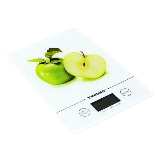 Ваги кухонні Tiross TS-1301 apple - фото 3