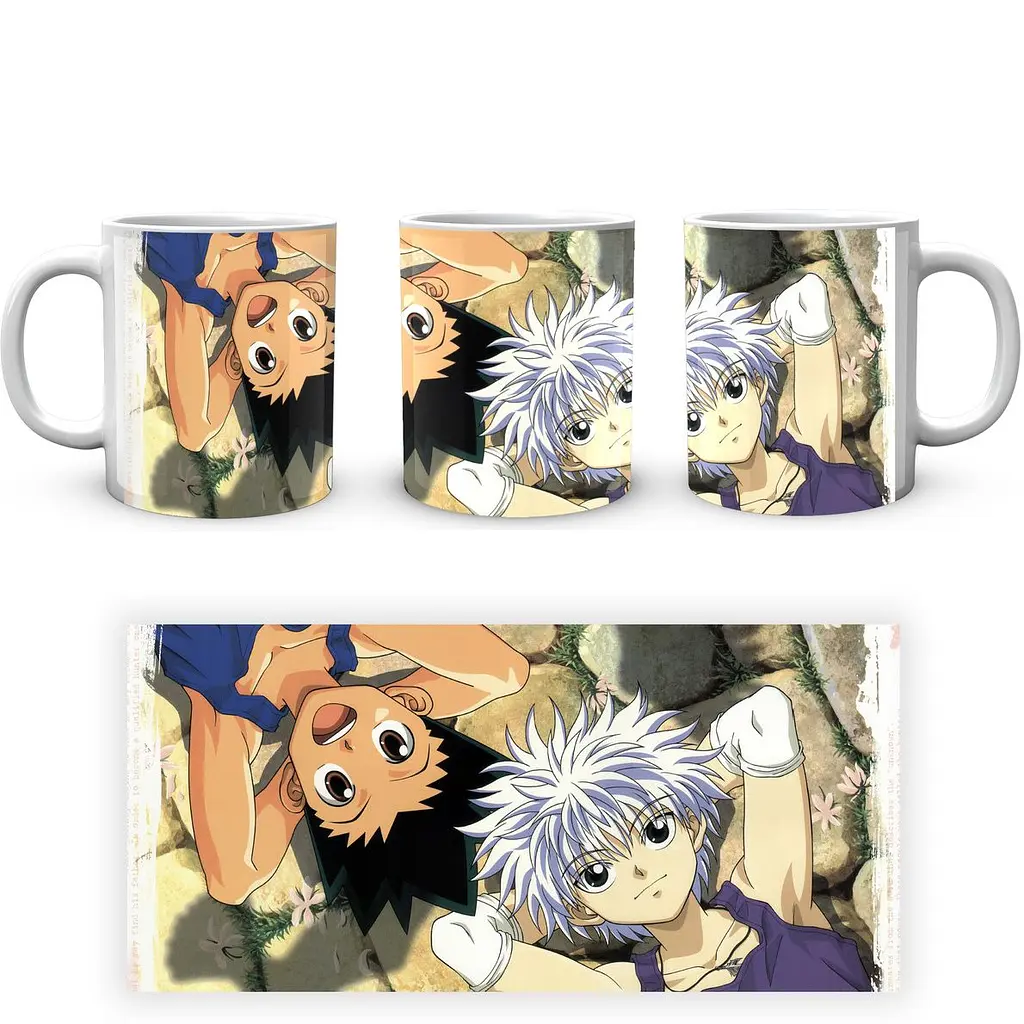 Кухоль GeekLand Hunter x Hunter Мисливець х мисливець Кілуа Гон HH 02.10 330 мл білий - фото 4