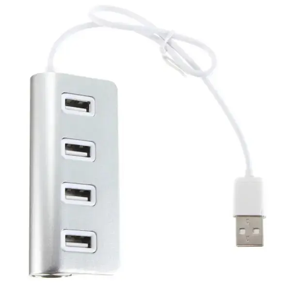 USB-хаб XON SmartHub Pro 4хUSB3.0 Сірий (UHAPM040043G 4996) - фото 3