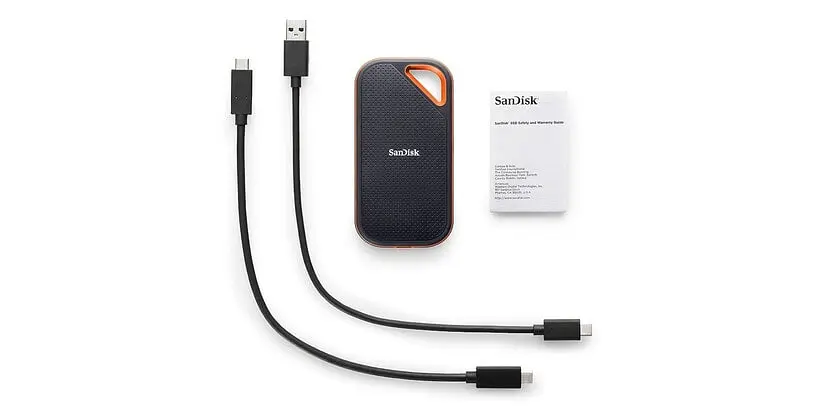 Портативний SSD SanDisk 2TB USB 3.2 Gen 2x2 Type-C E81 Extreme PRO R2000/W2000MB/s IP55 teh0014735 - фото 3