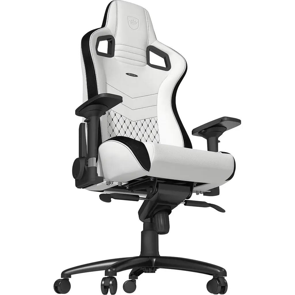 Геймерське крісло Noblechairs EPIC White/Black (NBL-PU-WHT-001) [165687] - фото 5