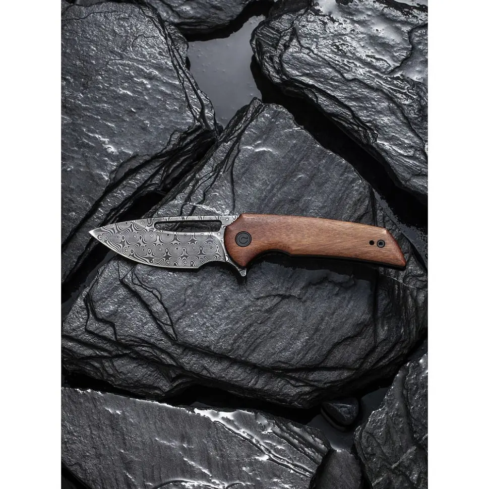 Ніж складаний кишеньковий Civivi Odium, (6.7 см) Damascus / Guibourtia Wood - фото 15