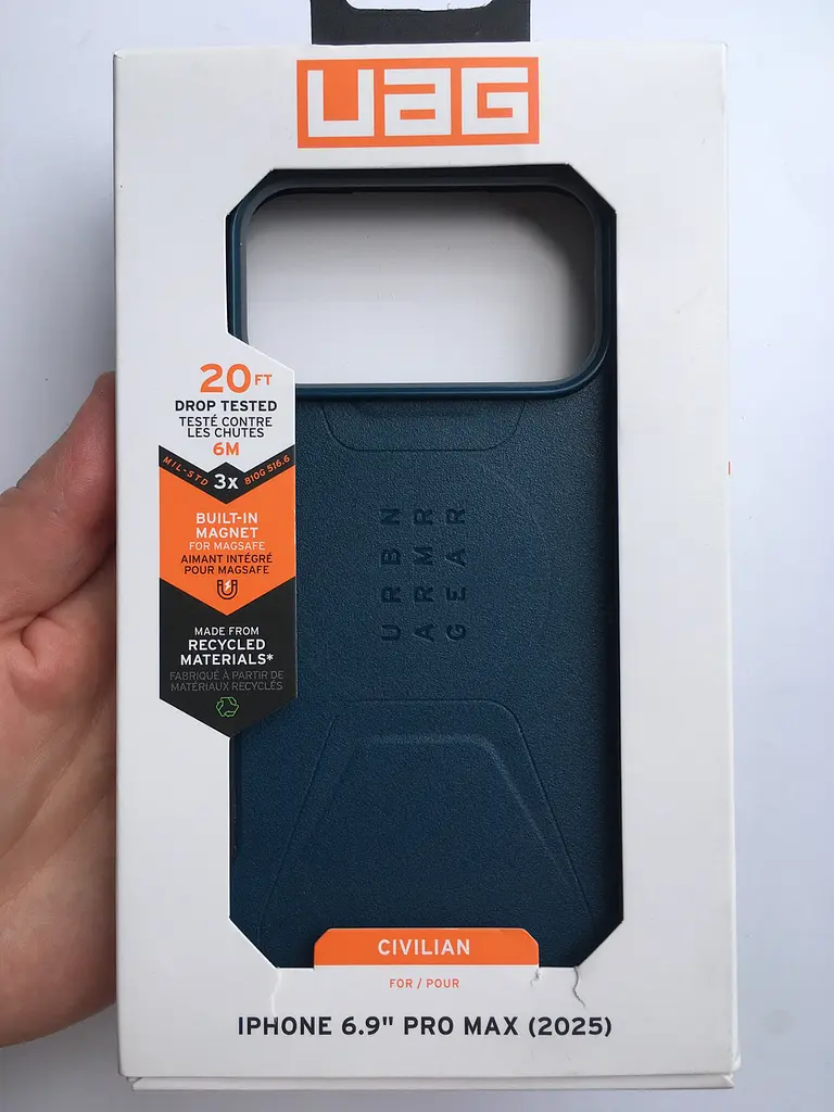 Чохол протиударний UAG Civilian MagSafe для iPhone 17 Pro Max Mallard 114546115555 - фото 3