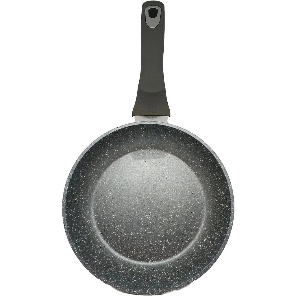 Сковорода Aureti Grey Marble 24 см (AU-302-24) - фото 2