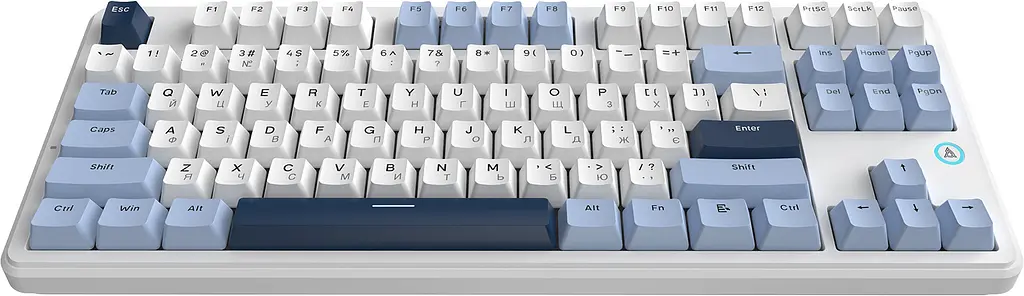 Клавіатура Ajazz AK870 V2 Flying Fish Switch White USB-C (AK870-V2-FF-BWB) - фото 2