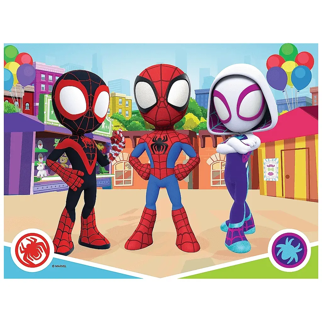 Пазл Trefl Spiderman Пригоди Спайді та друзів 30 елементів (5900511182859) - фото 2