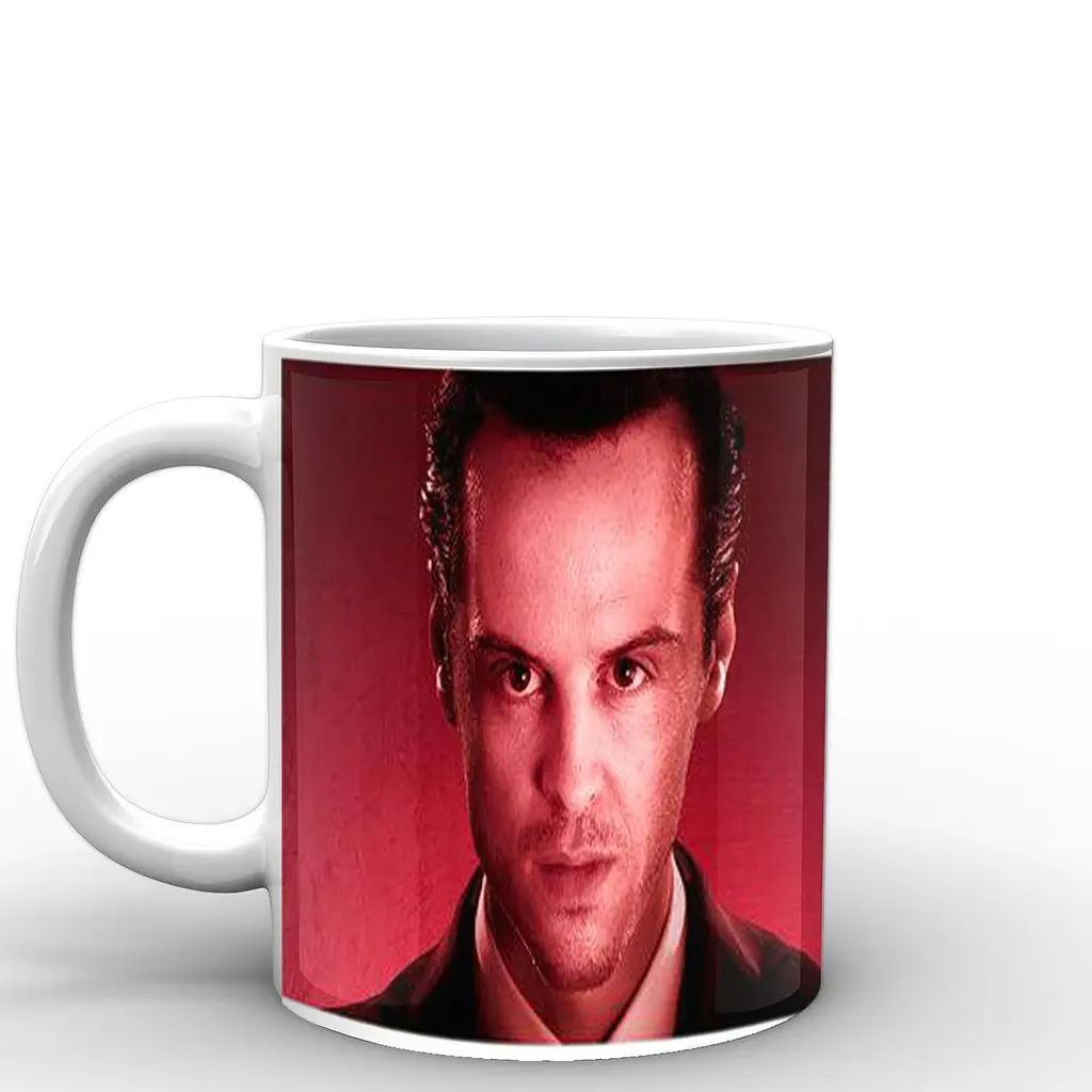 Кухоль GeekLand Шерлок Холмс Sherlock MORIARTY TICK TOCK SH.002.03 330 мл білий - фото 2