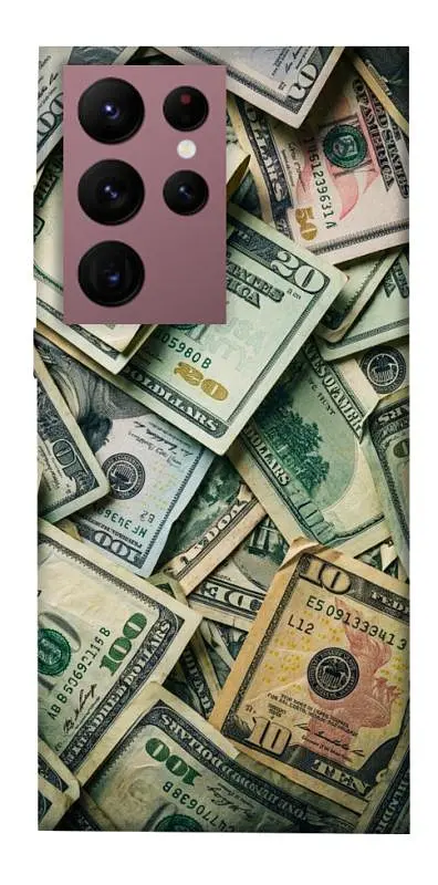 TPU чохол Demsky Dollars для Samsung Galaxy S22 Ultra