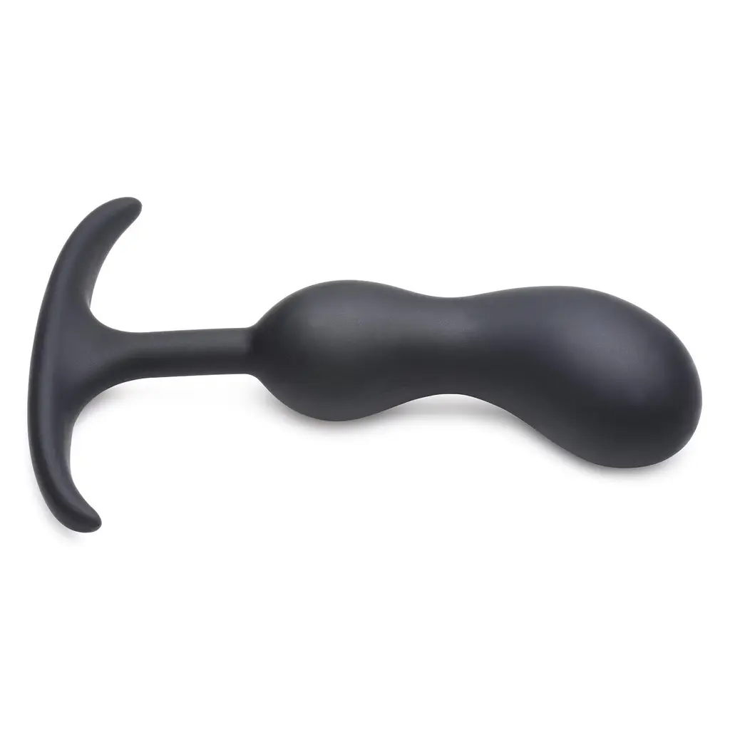 Масажер простати, 13,7 см (чорний) HH Comfort Plugs S Prostate Plug - фото 3