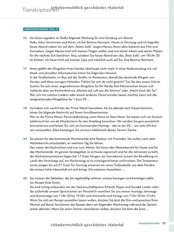 Schritte International. Dreibandige Ausgabe. Prufungsheft telc Deutsch + CD-ROM - фото 8