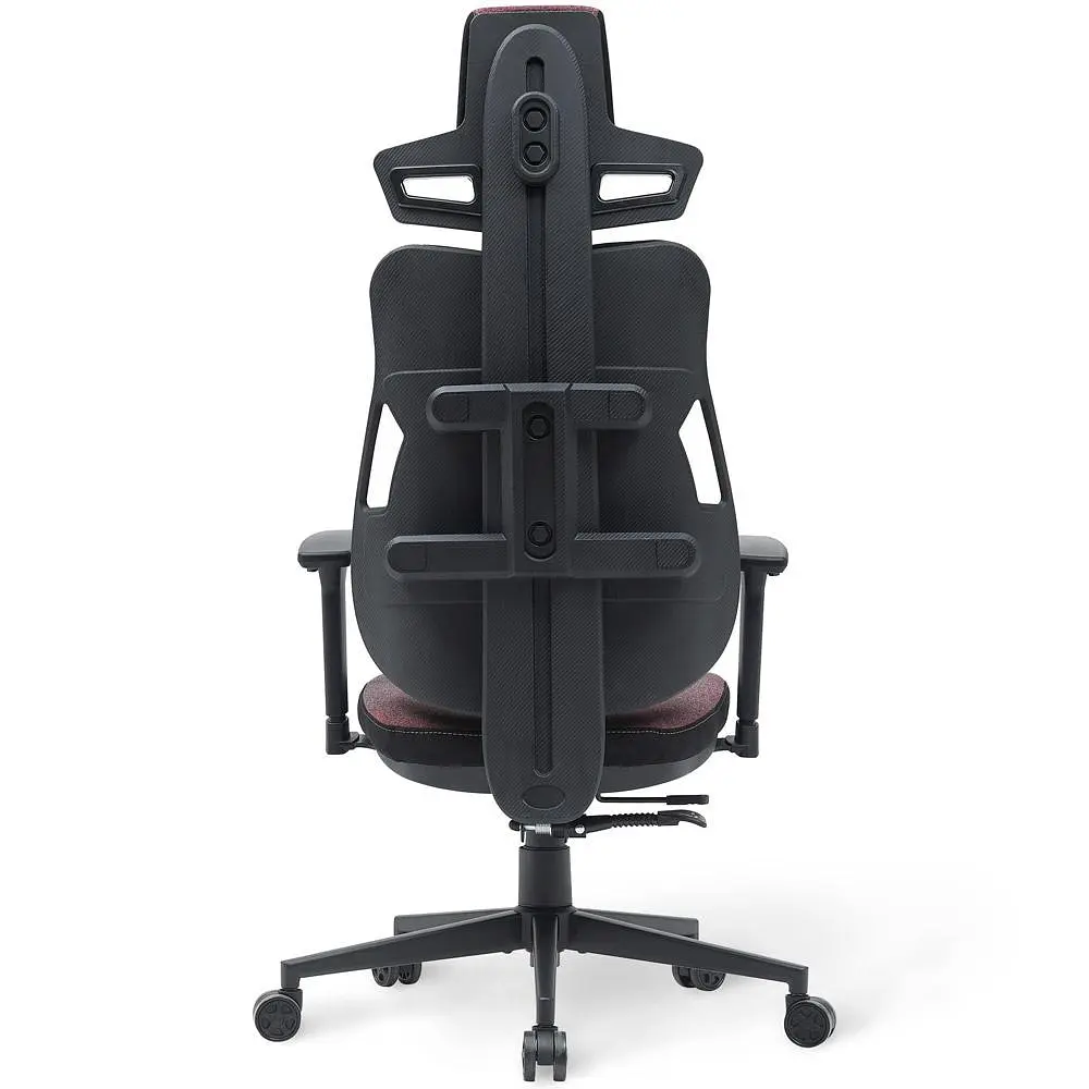 Геймерське крісло Mealux Cyberlux V8 Fabric Red (GM-V8 FR) - фото 4