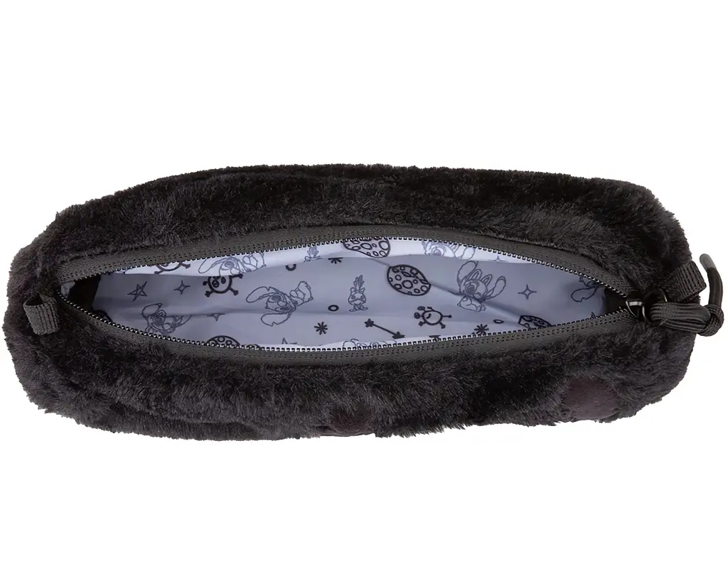 Пенал хутряний CoolPack Stitch 21х7х6 см чорний (F061001)  - фото 2