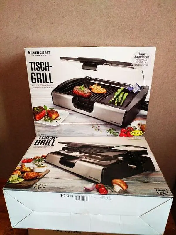 Гриль контактний Silver Crest STGG 1800 A1 Tisch-grill - фото 4