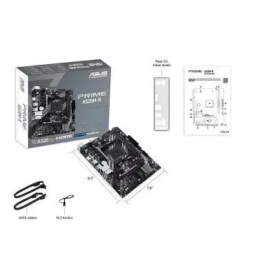 Материнська плата Asus (PRIME A520M-R) - фото 2