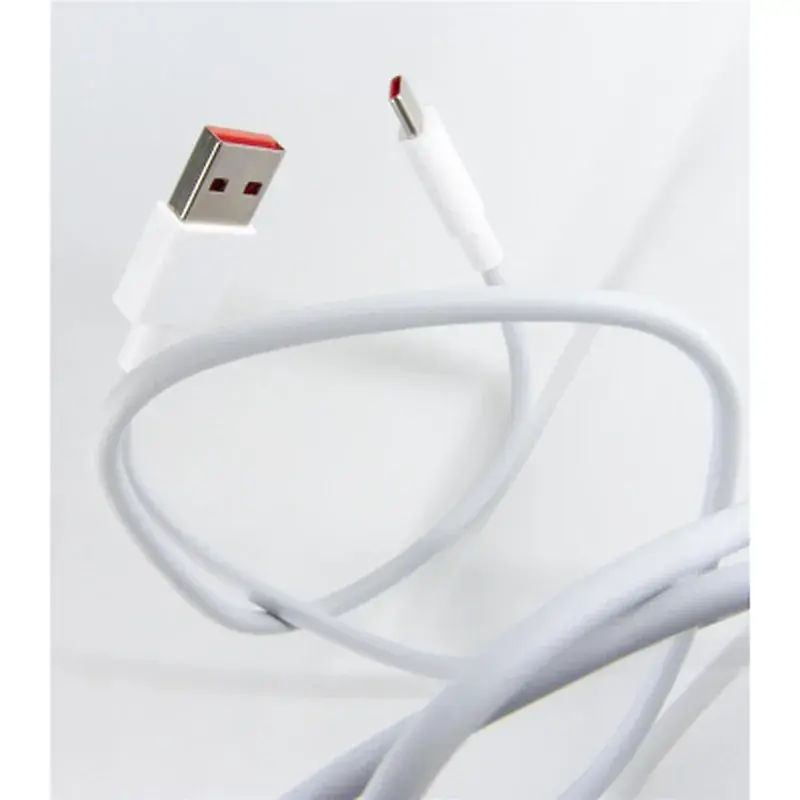 Дата кабель USB 2.0 AM to USB-C 1.0m 6A white Dengos (PLS-TC-6A-WHITE) - фото 4